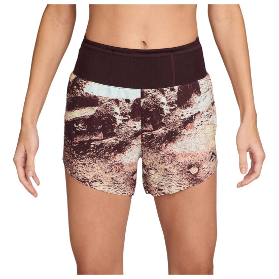 Nike Γυναικείο σορτς Dri-FIT Trail Mid-Rise 4'' Brief-Lined Shorts